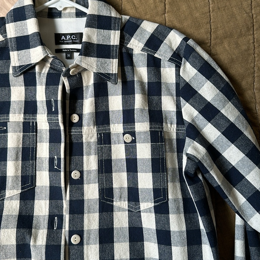 A.P.C. Gingham Jacket